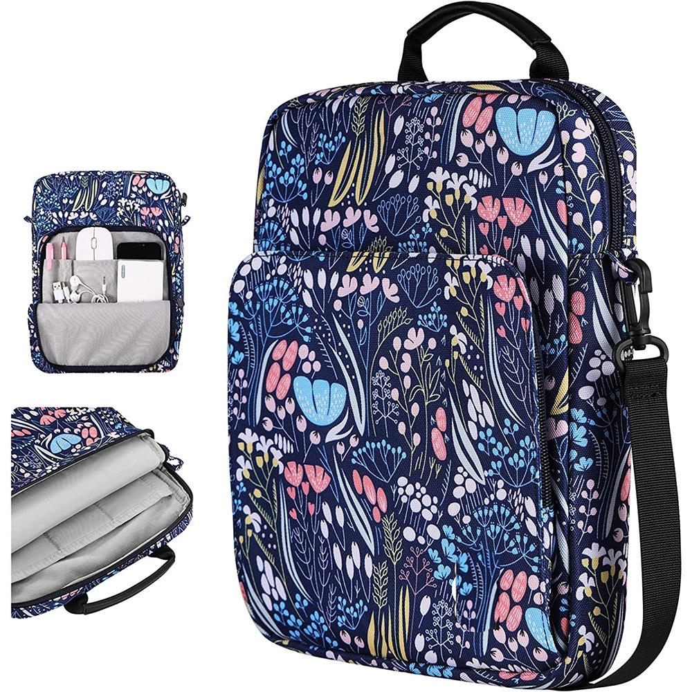 V562-F1022892060DBT-202502282125-00 13 Inch Vertical Laptop Bag - Handheld Shoulder Crossbody - Blue - Image 1
