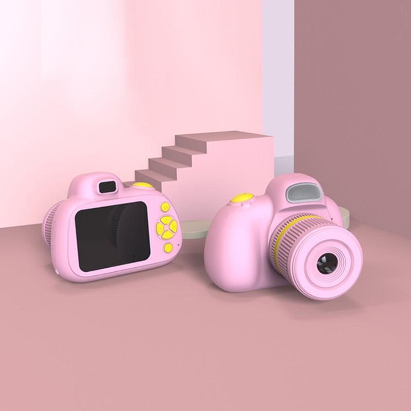 V562-F1062612750DBT-202502241250-00 32mp Children's Digital Sports Camera with 2.4 Screen - Mini Size - Pink - Image 1