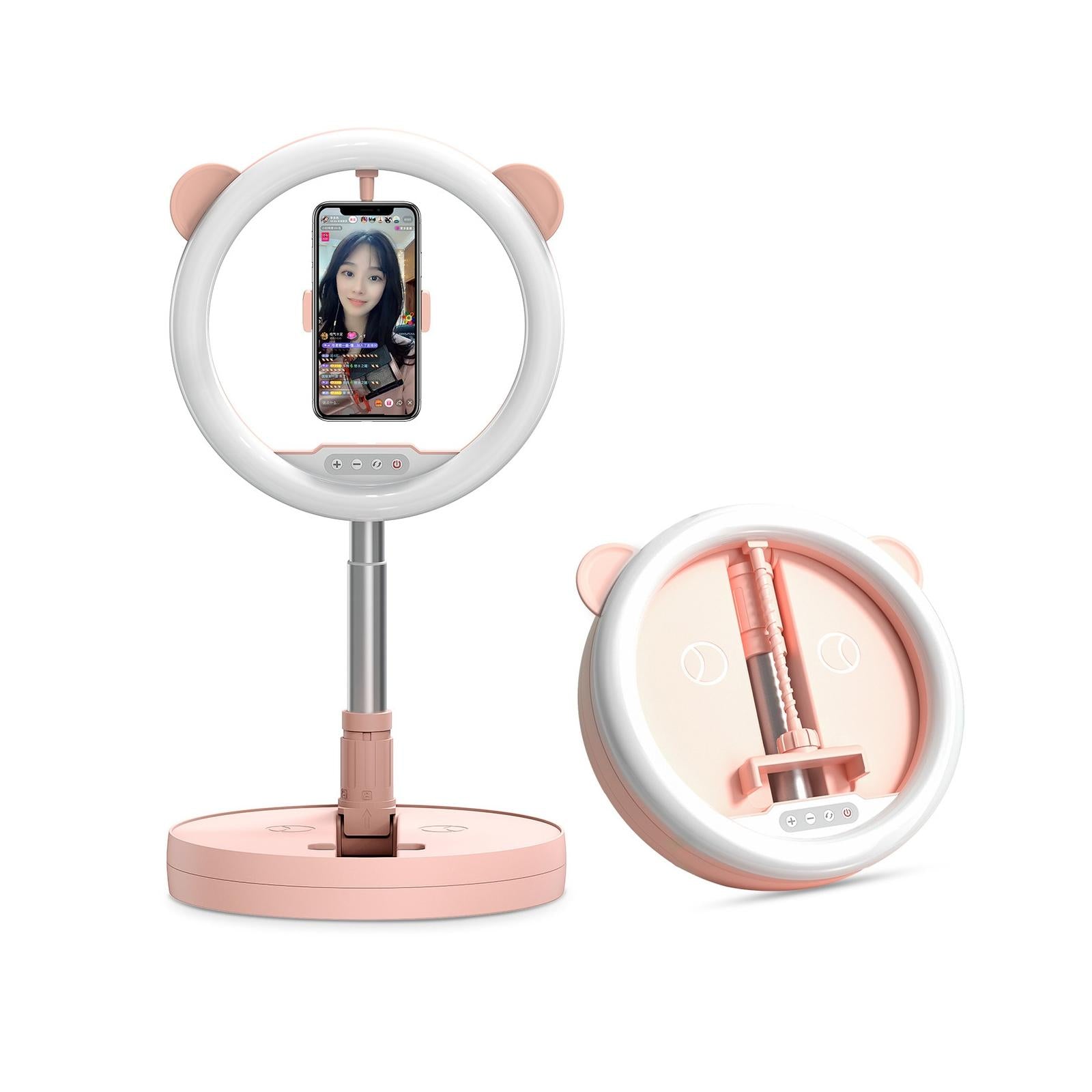 V562-F9631SXPI-219685-00 Portable Live Light Holder - Wk Wt-p11 - Pink - Image 1