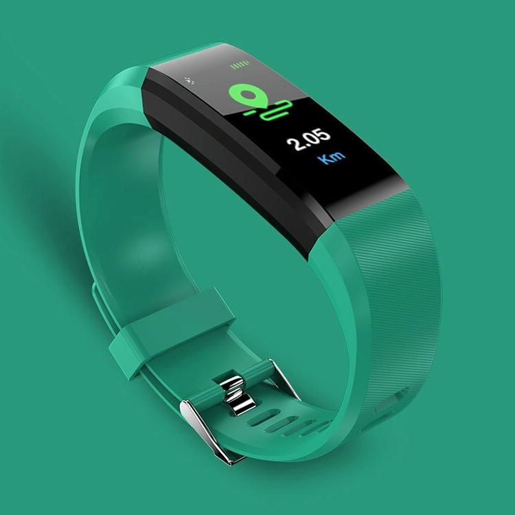 V562-G0936AC-202504252159-00 Smart Oled Bracelet With Call Reminder And Health Monitoring - Green - Image 1