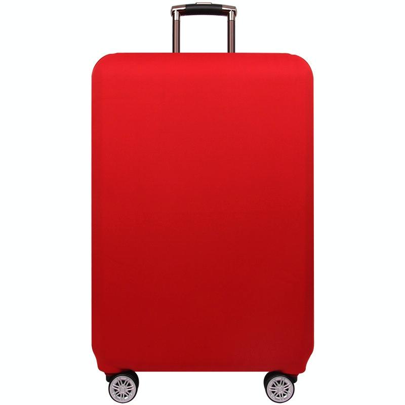 V562-G3021692060DBT-202502281625-00 Stretch Luggage Protective Cover - Durable & Dust-proof - Size l - Red - Image 1