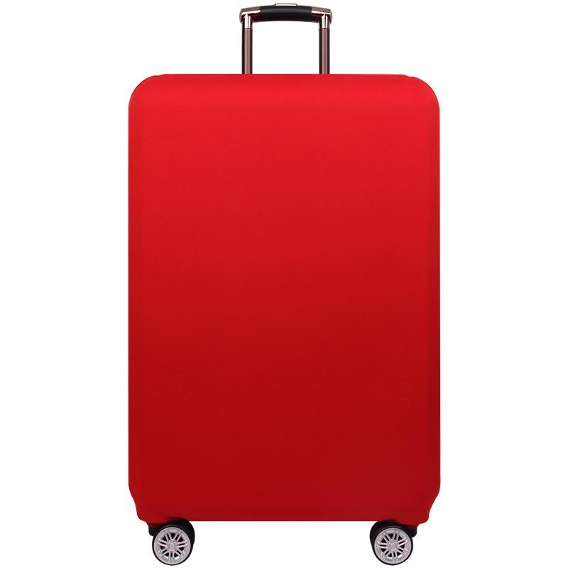 V562-G4021692060DBT-202502281626-00 Xl Thickened Stretch Luggage Cover - Dust-proof & Wear-resistant - Red - Image 1