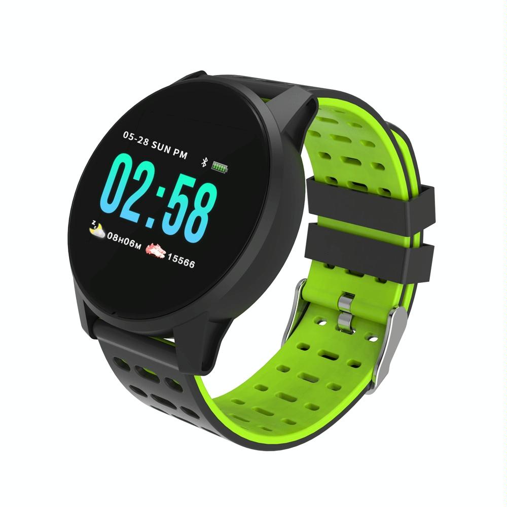 V562-G4740AC-202504252148-00 Waterproof Smart Bracelet With Call Heart Sleep Bp And Oxygen Monitoring - Ip67 - Green - Image 1