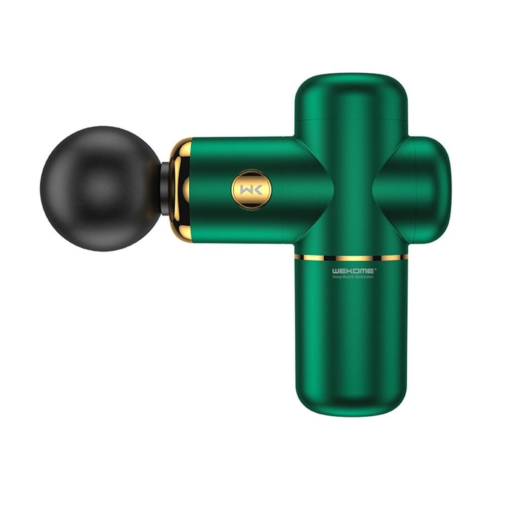 V562-G9431CHS-202502241615-00 4-Head Portable Muscle Massage Gun For Sports - Green - Image 1