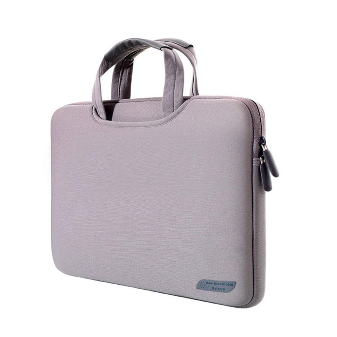 V562-H1155BL-202502282041-00 Portable Air Permeable Sleeve for 12 Laptops - 32x21x2cm - Grey - Image 1