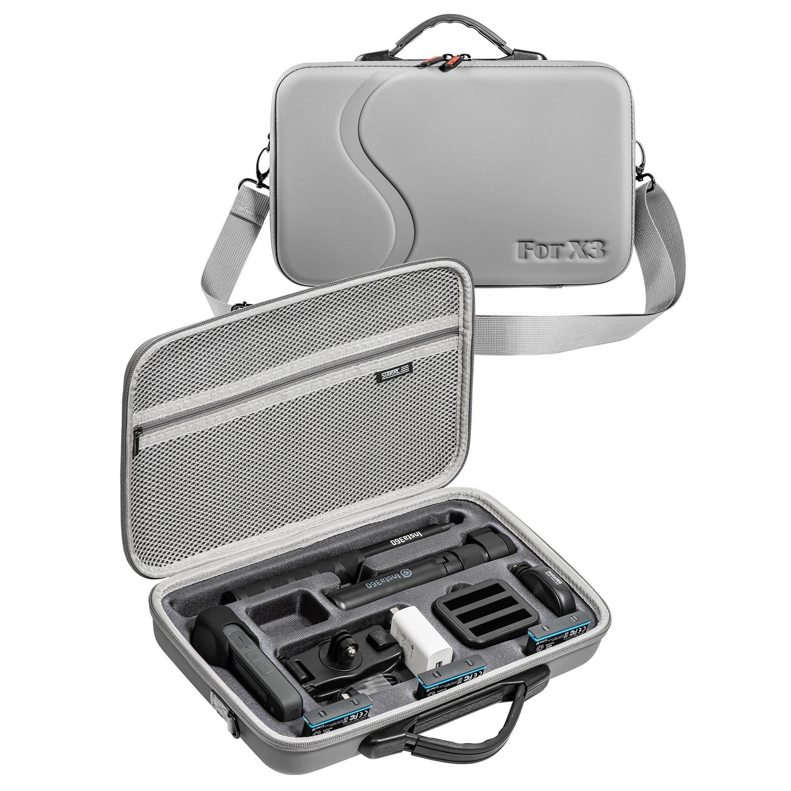 V562-H2702ACD-202502212215-00 Insta360 one X3 Camera & Accessories Storage Bag - Diamond Texture - Image 1
