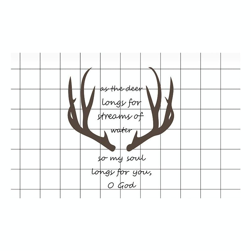 V562-H500198100ADE-202503031736-00 52 Inch Dust-proof Tv Cover for Household - Antlers - Image 1