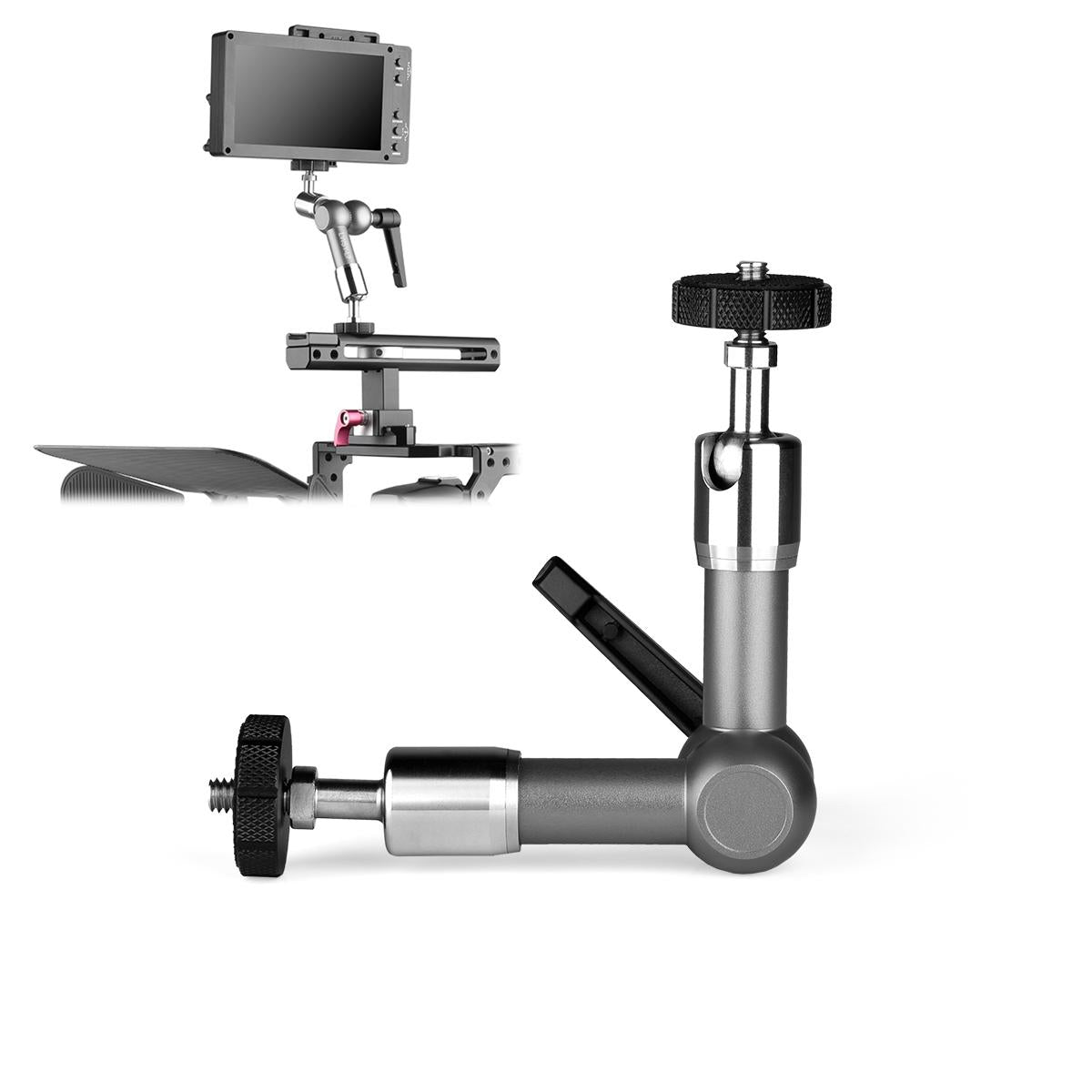 V562-H5221ACD-221791-00 Flexible Articulating Arm - Adjustable Friction - Grey - Image 1