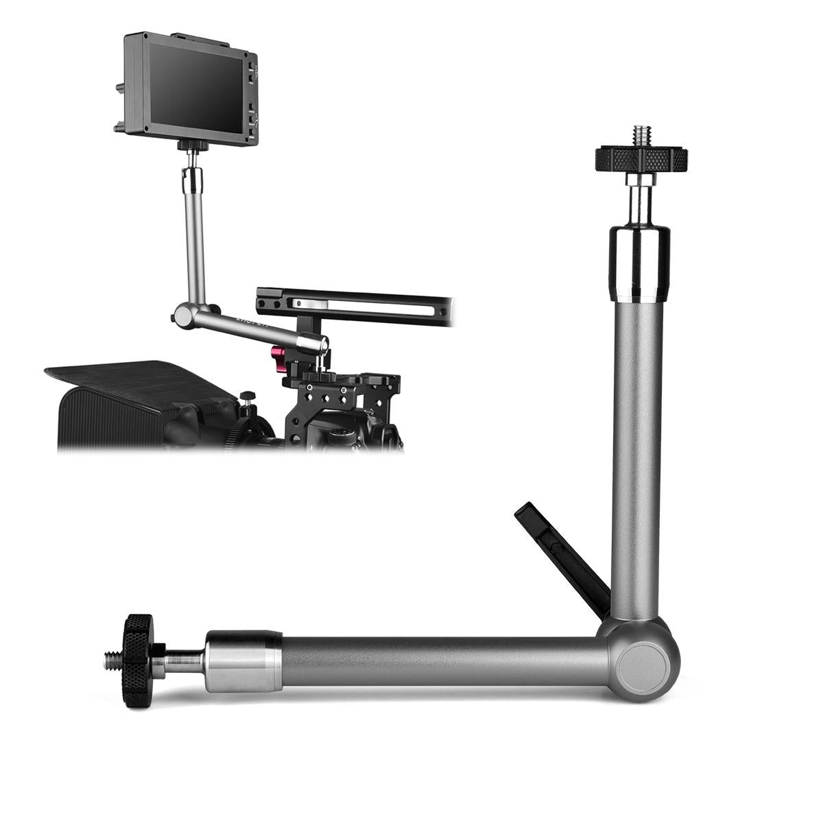 V562-H6221ACD-222025-00 Flexible Articulating Arm - Adjustable Friction - Grey - Image 1