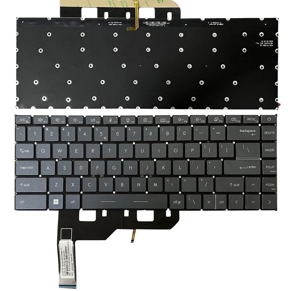 V562-H7000PLP-202502272005-00 Backlit Laptop Keyboard for Msi Ge66 Raider / Gp66 / Gs66 - Image 1