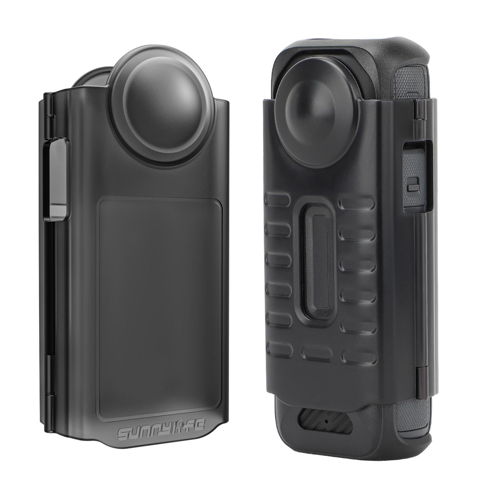 V562-HT6254ACD-202503062150-00 Transparent Black Sunnylife Lens Screen Protector for Insta360 X4 - Image 1