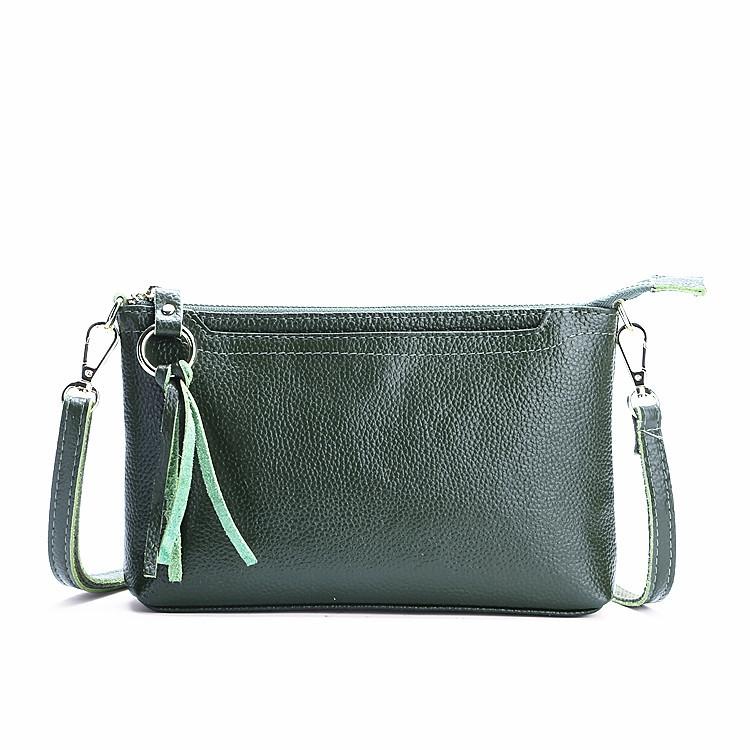 V562-I1034122750DBT-202505191453-00 Large Capacity Tassel Shoulder Bag For Women - Ink Green - Image 1