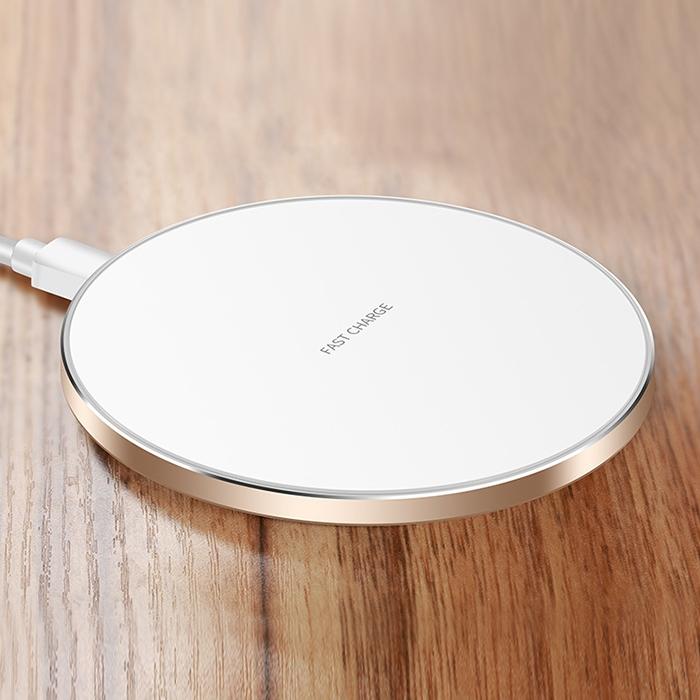 V562-J6120G8PI-202504212117-00 Ultra Thin Wireless Fast Charging Pad - Gold - Image 1
