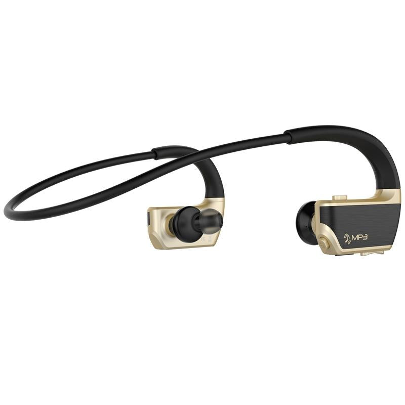 V562-J9950D6PI-202505261736-00 Wireless Sports Bluetooth Earphones - Binaural Hanging Type 5.0 - Gold - Image 1
