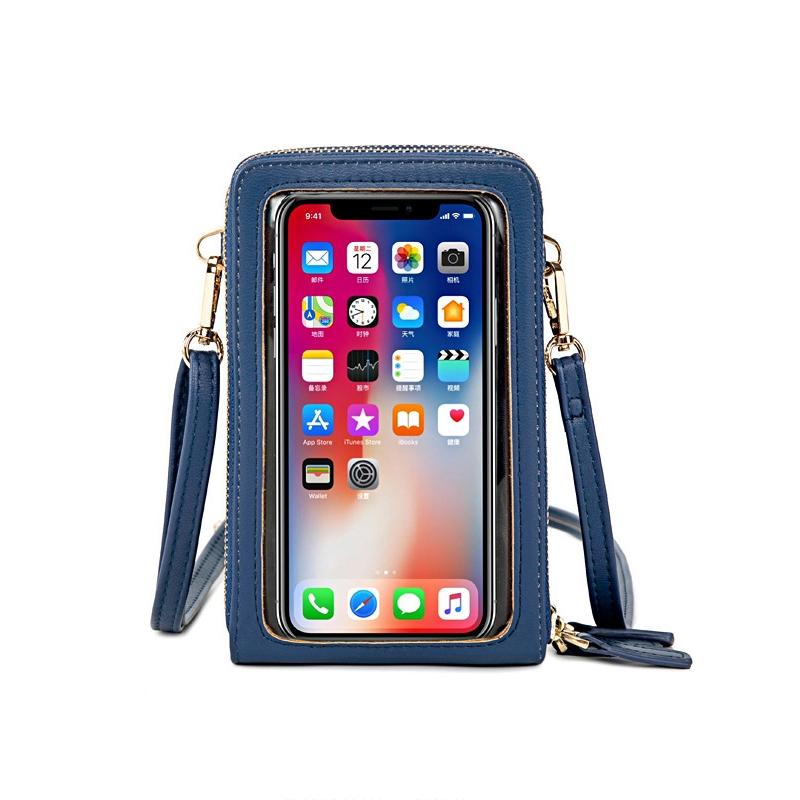V562-K1086102060DBT-202505191607-00 Multifunctional Touch Screen Phone Bag - Royal Blue - Image 1
