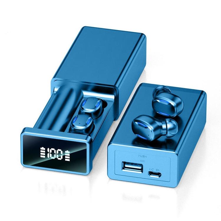 V562-L3393D6PI-202505261805-00 Wireless Bluetooth Earphones with Magnetic Charging Box - Blue - Image 1
