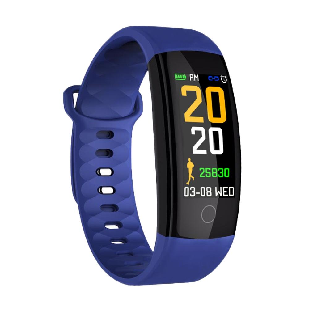 V562-L5740AC-202505262107-00 Waterproof Tft Smart Bracelet With Call / Heart / Sleep / Bp Monitoring And Sedentary Reminder - Blue - Image 1