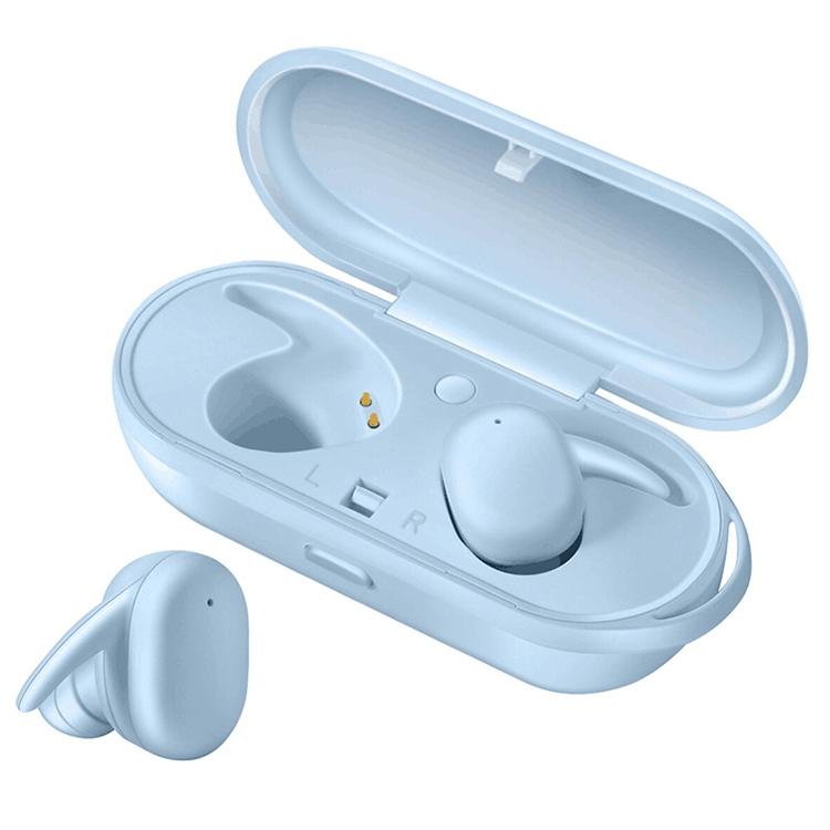 V562-L9061D6PI-202505222053-00 Waterproof Wireless Bluetooth Earphones with Magnetic Charging Box - 300mah - Blue - Image 1