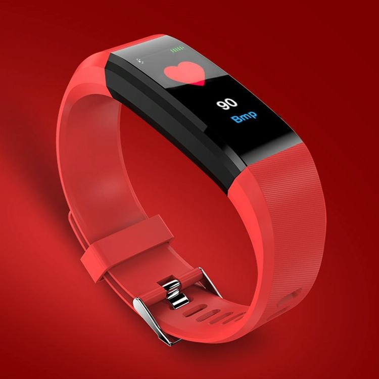 V562-R0936AC-202504252205-00 Smart Oled Bracelet With Call Reminder And Health Monitoring - Red - Image 1