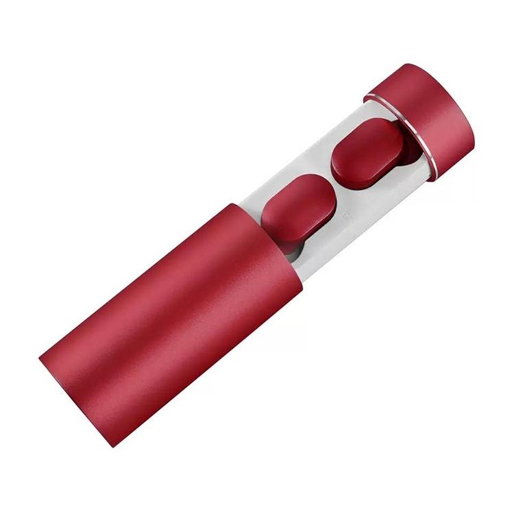 V562-R4681D6PI-202505231812-00 Wireless Touch Bluetooth Headset with Smart Magnetic Charging - Automatic Pairing - Red - Image 1