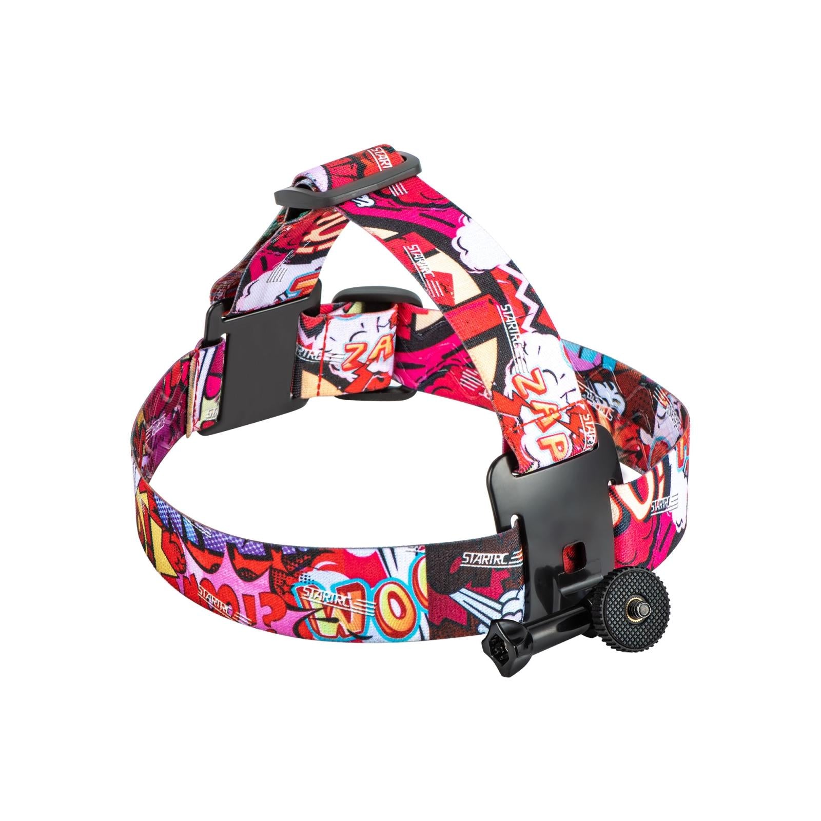 V562-R9122ACD-202505212000-00 Universal Action Camera Head Strap Mount - Red - Image 1