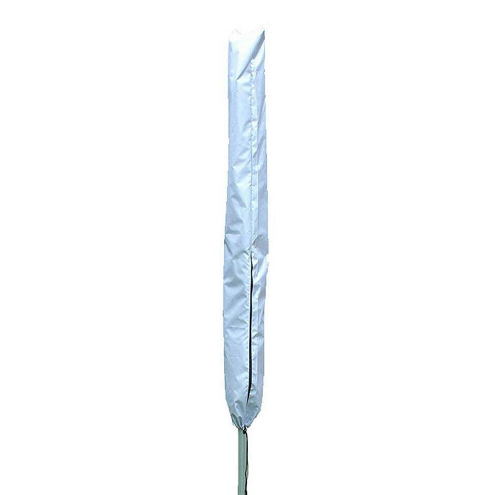 V562-S2703GO-202503031930-00 Waterproof Dustproof Cover for Outdoor Drying Rack - 210d Oxford Cloth - Silver - Image 1