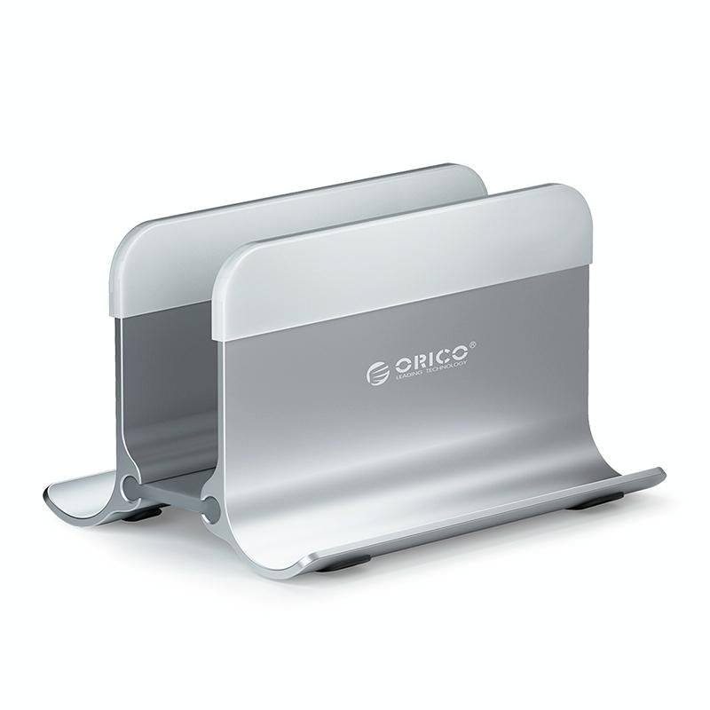 V562-S5532CP-202502271827-00 Space-saving Vertical Laptop Stand - Compact Design - Silver - Image 1
