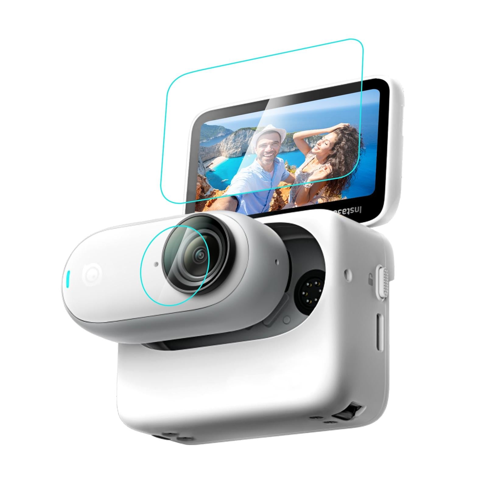V562-T078UP-202503061940-00 2-in-1 Screen and Lens for Insta360 Go 3 - Enhance your Shots - Image 1