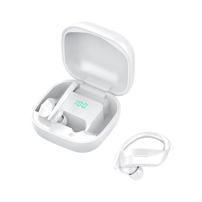 V562-W6132SXPI-202505261735-00 Wireless Bluetooth Earphones with Charging Box and Digital Display - 258 - White - Image 1