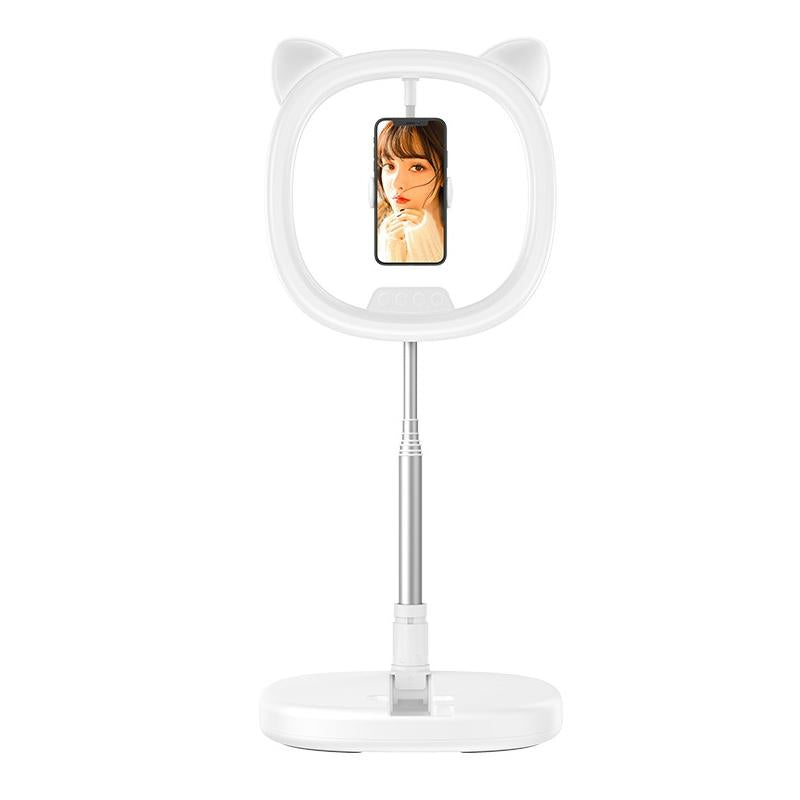V562-W8631SXPI-221057-00 Beauty Eye Care Filling Light Holder for Live Streaming - White - Image 1