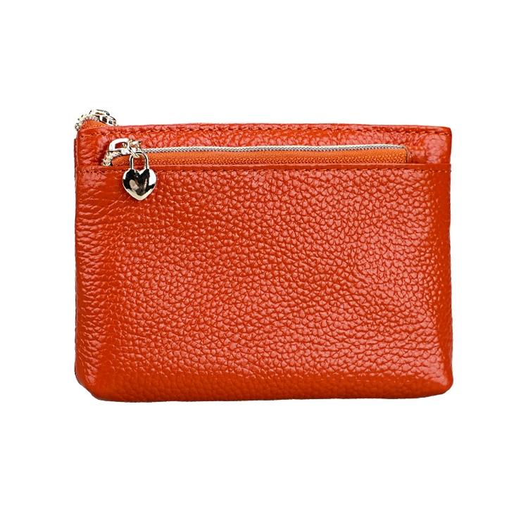 V562-Z5166BCC-202502241410-00 Spacious Litchi Texture Rfid Hand Wallet - Brown - Image 1