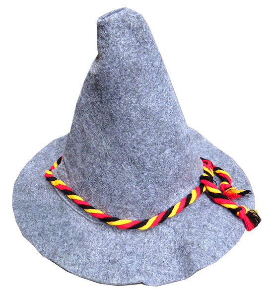V563-120680-184756-00 Adult Bavarian Beer Hat Oktoberfest German Octoberfest Costume Wizard - Image 1