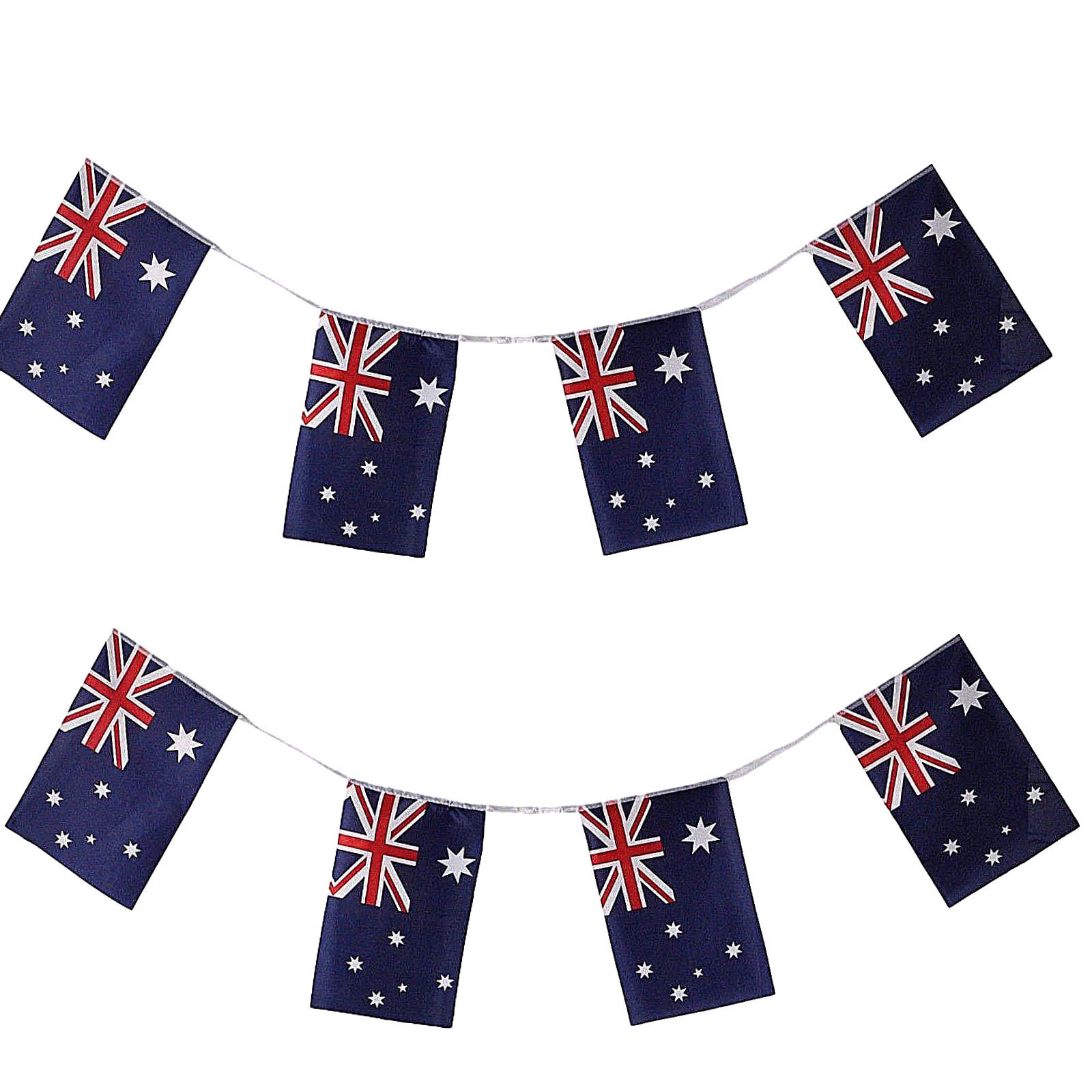 V563-13268-1PK-184481-00 3.6m AUSTRALIA BUNTING FLAG Australian Day Colours Party Banner Flags Decor - Image 1