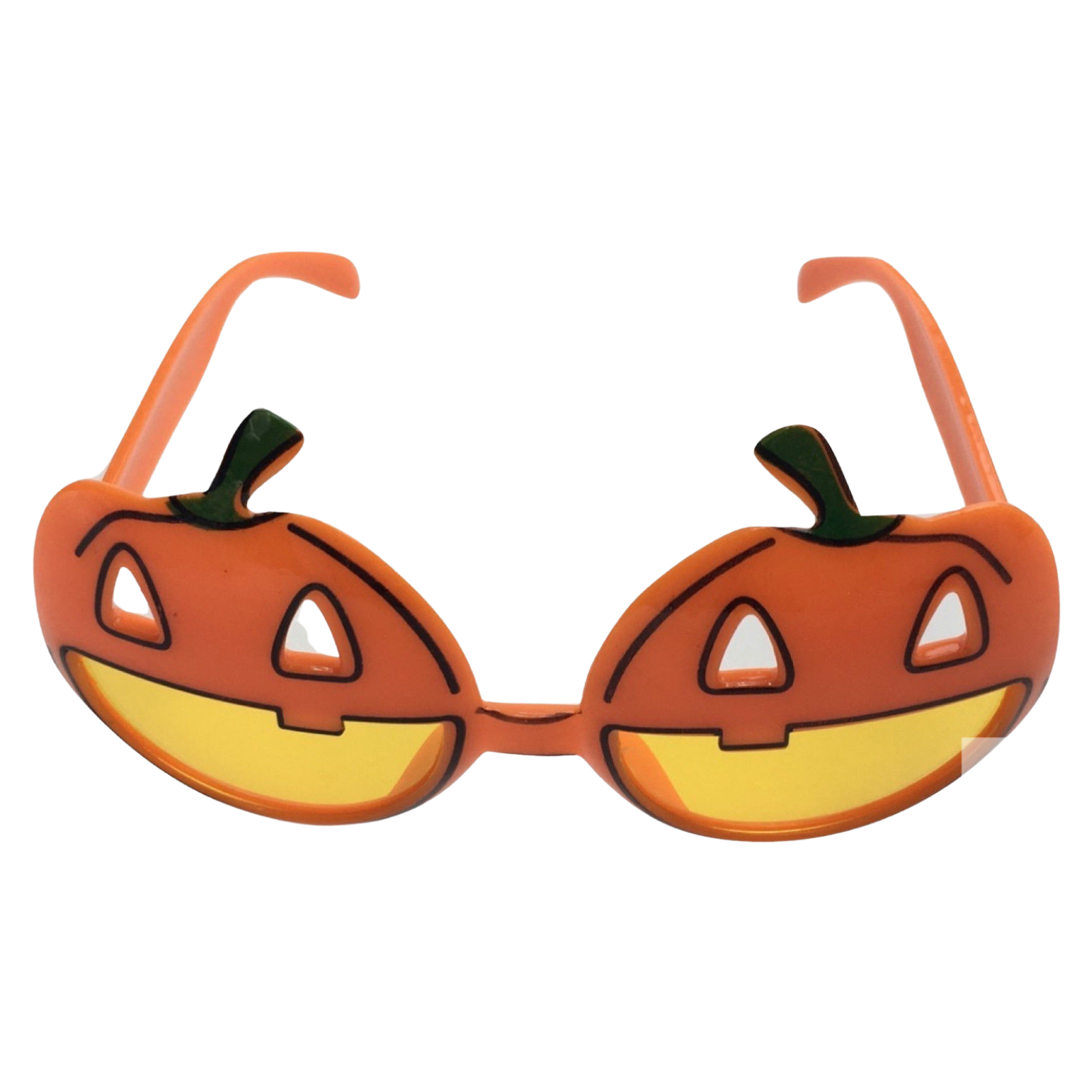 V563-20685-184806-00 PUMPKIN Sunglasses Halloween Party Costume Funny Fancy Dress Up Sun Glasses - Image 1