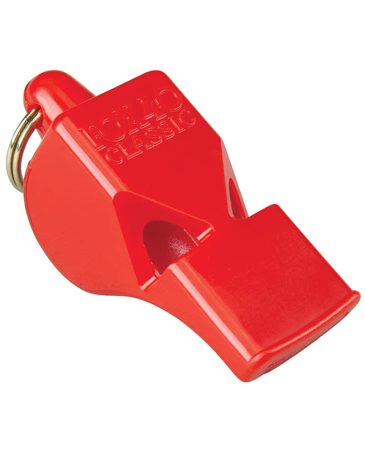 V563-9902-0100-202503261211-00 Fox 40 Classic Whistle Safety Outdoor Camping Sports Referee Football - Red - Image 1