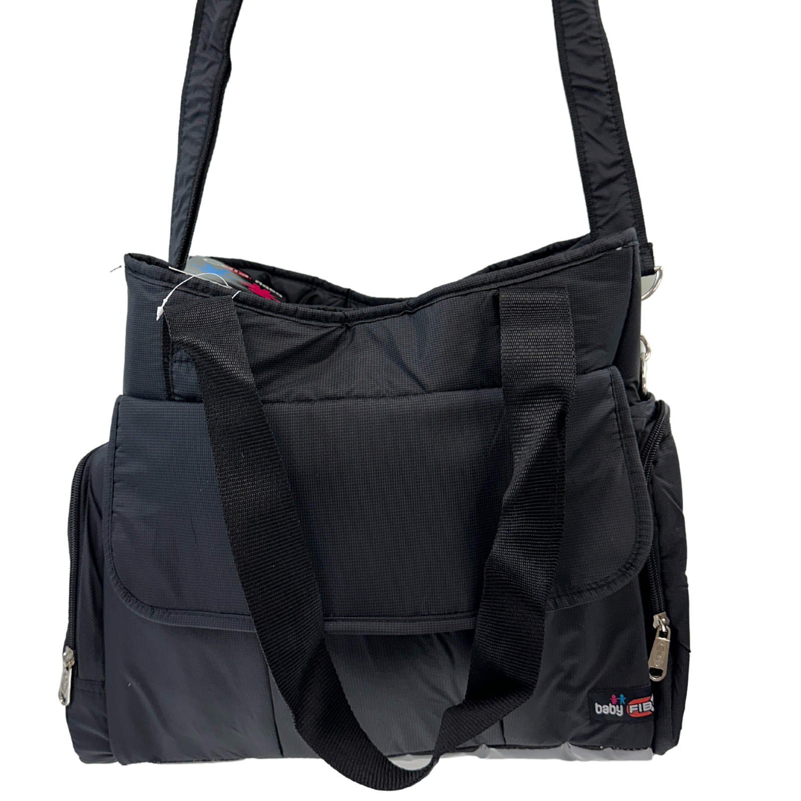V563-A311N-BLACK-150018-00 FIB Baby Nappy Bag Diaper Maternity Milk Mummy Changing Travel Tote - Black - Image 1
