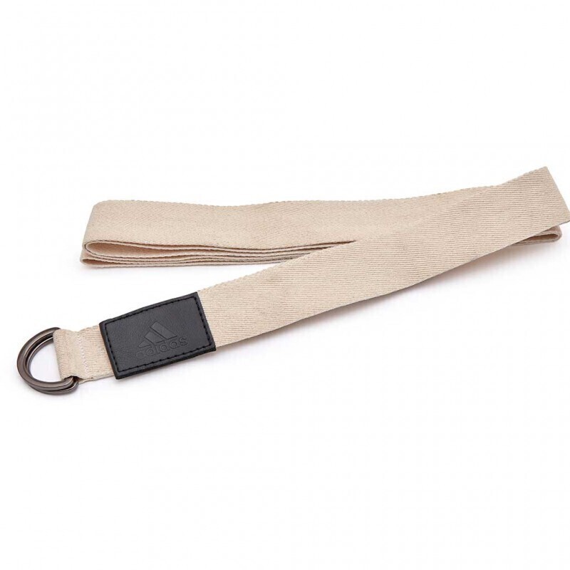 V563-ADYG-20201-149404-00 Adidas Premium Yoga Strap 2.5m Long Adjustable Belt Pilates Stretching Poses - Image 1