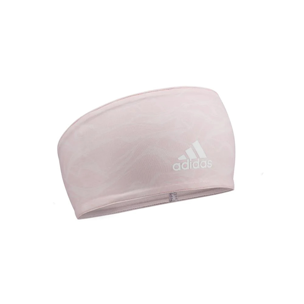V563-ADYG-30222CO-150406-00 Adidas Sports Hair Band Yoga Exercise Reversible Headband - Clear Orange Graphic - Image 1