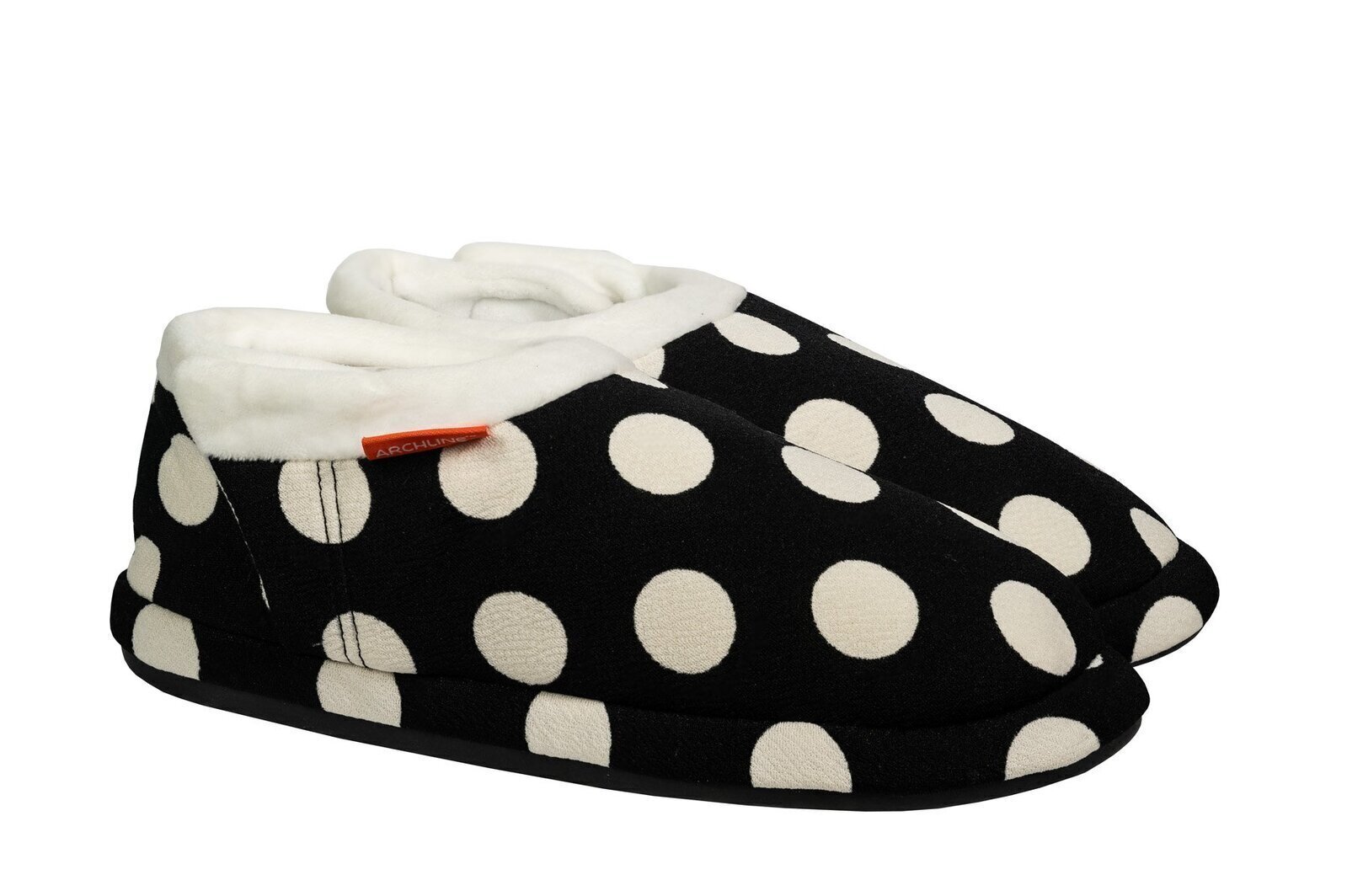V563-AS301-BKWH-35-202503052235-00 ARCHLINE Orthotic Slippers CLOSED Arch Scuffs Pain Moccasins Relief - EUR 35 (Womens 4 US) - Image 1