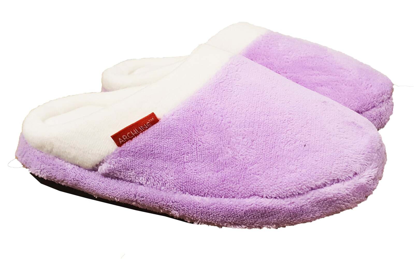 V563-AS712-35-202503051745-00 ARCHLINE Orthotic Slippers Slip On Arch Scuffs Pain Relief Moccasins - Lilac - EU 35 - Image 1