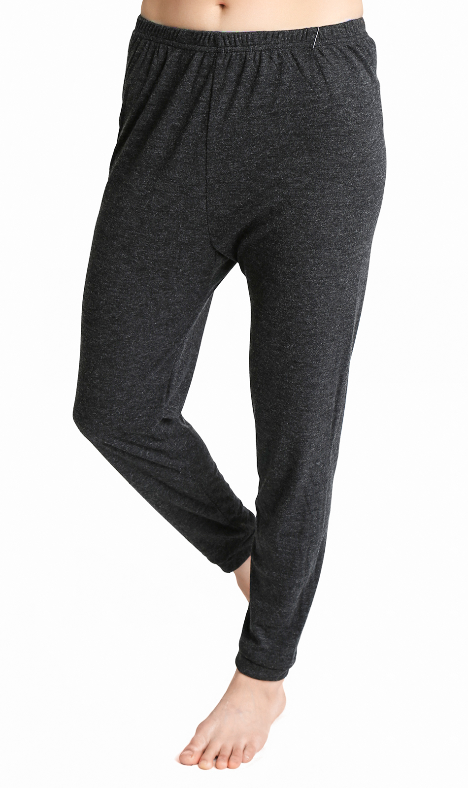 V563-BB-SI042-BK-14_16-202502270905-00 Womens Merino Wool Long Janes Thermal Underwear Layer Thermals Leggings Pants - Black - 14-16 - Image 1