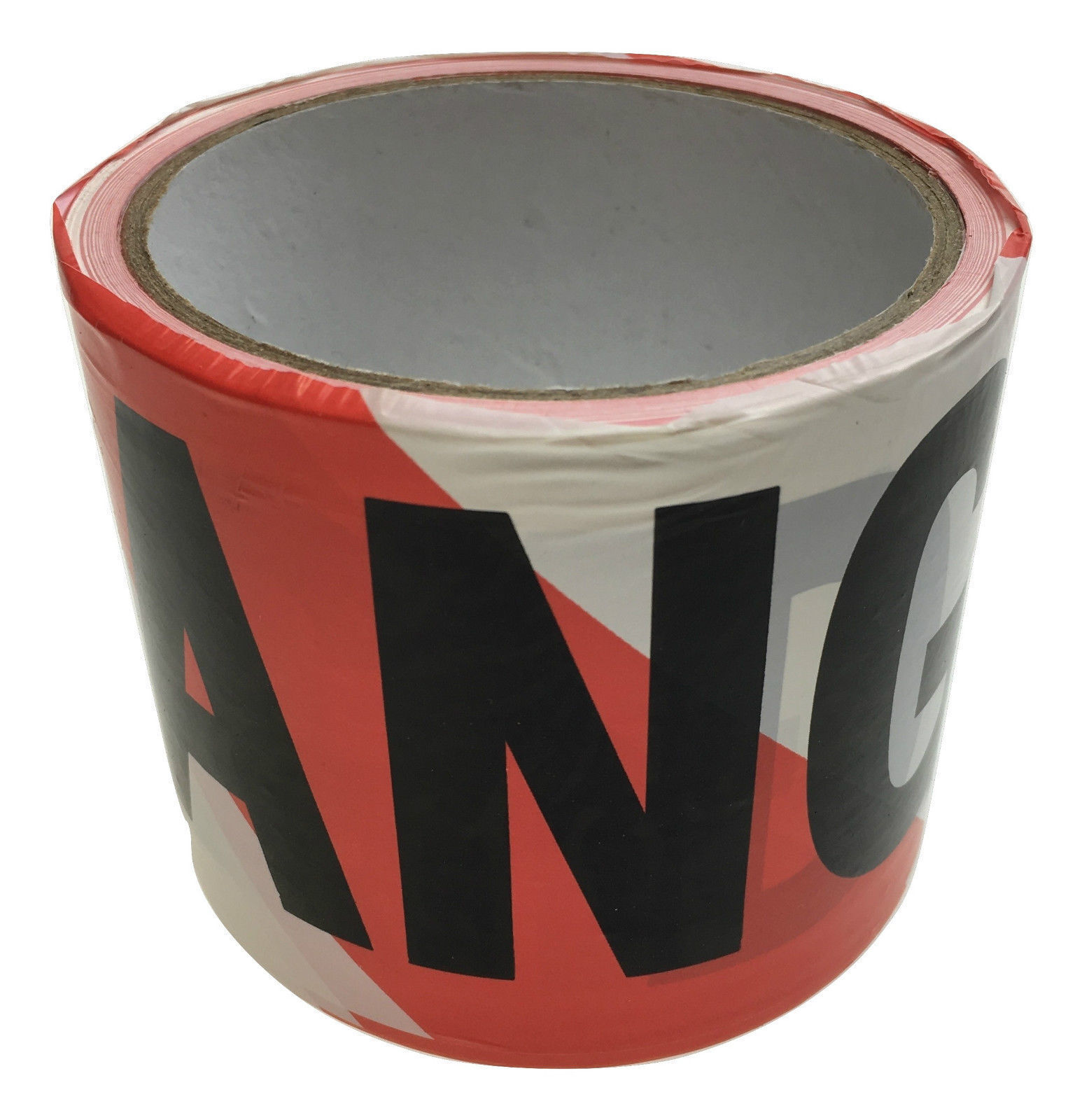 V563-BR-DANGERTAPE-202503051405-00 DANGER TAPE Red White Safety Warning Barricade Barrier Strip Non-Stick 20m - Image 1