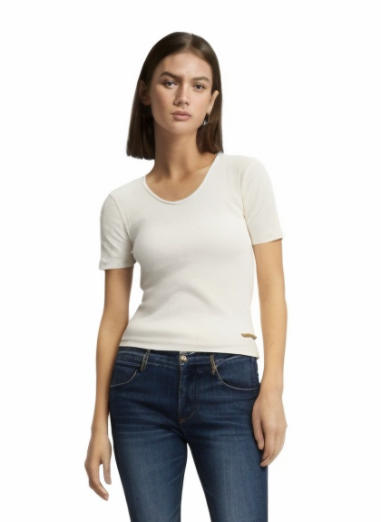 V563-EXOFF-E5A2-S-WHT-202506020820-00 ExOfficio Womens Give-N-Go Tee T-Shirt Top Travel Quick Dry E5A2 - White - S - Image 1