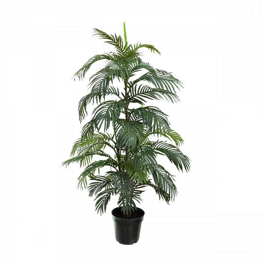 V563-GF8950T-5-202503051520-00 150cm Potted Faux Areca Palm Tree Artificial Plant Greenery - Image 1