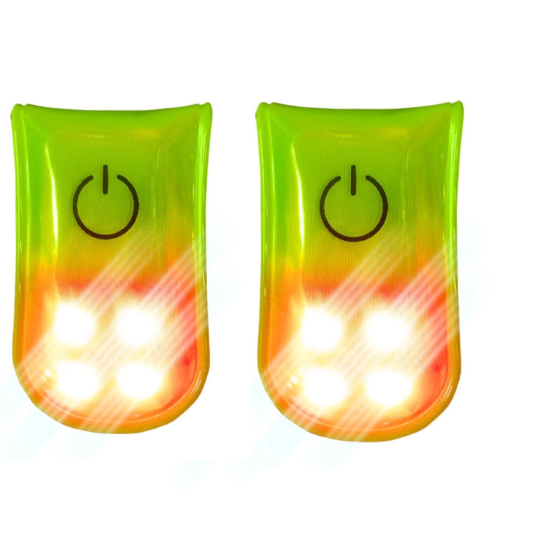 V563-HV07YER-202503051425-00 Portwest Safety Attachable Magnetic LED Light - Batteries Included - 1 Pair - Image 1
