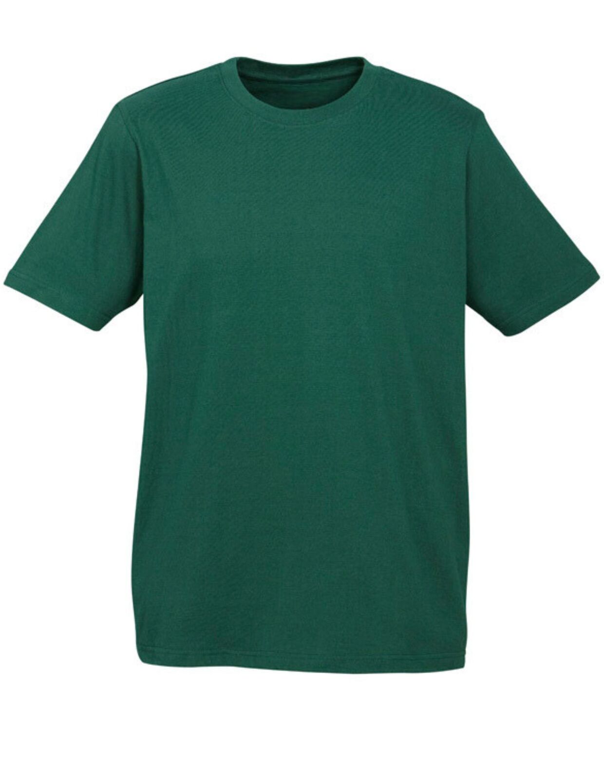 V563-MPLAINT-BTLGREEN-M-202503051931-00 Plain T-Shirt 100% COTTON Basic Blank Tee Mens Ladies Casual BULK Adults - Bottle Green - M - Image 1