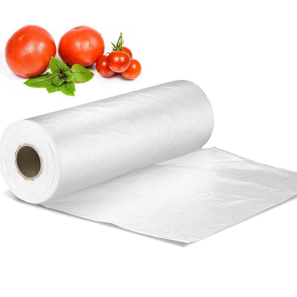 V563-PRODUCEBAGS-5ROLLS-202503051530-00 5 Produce Rolls Bags Heavy Duty Food Grade Freezer Supermarket Bag Gusset - Image 1