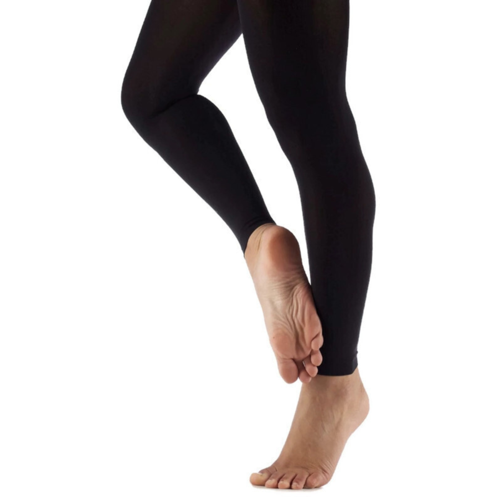 V563-SO-108-1PCS-202503051536-00 Womens Ladies Footless Tights Stockings Pantyhose Leg Hosiery Thermal - Black - Image 1