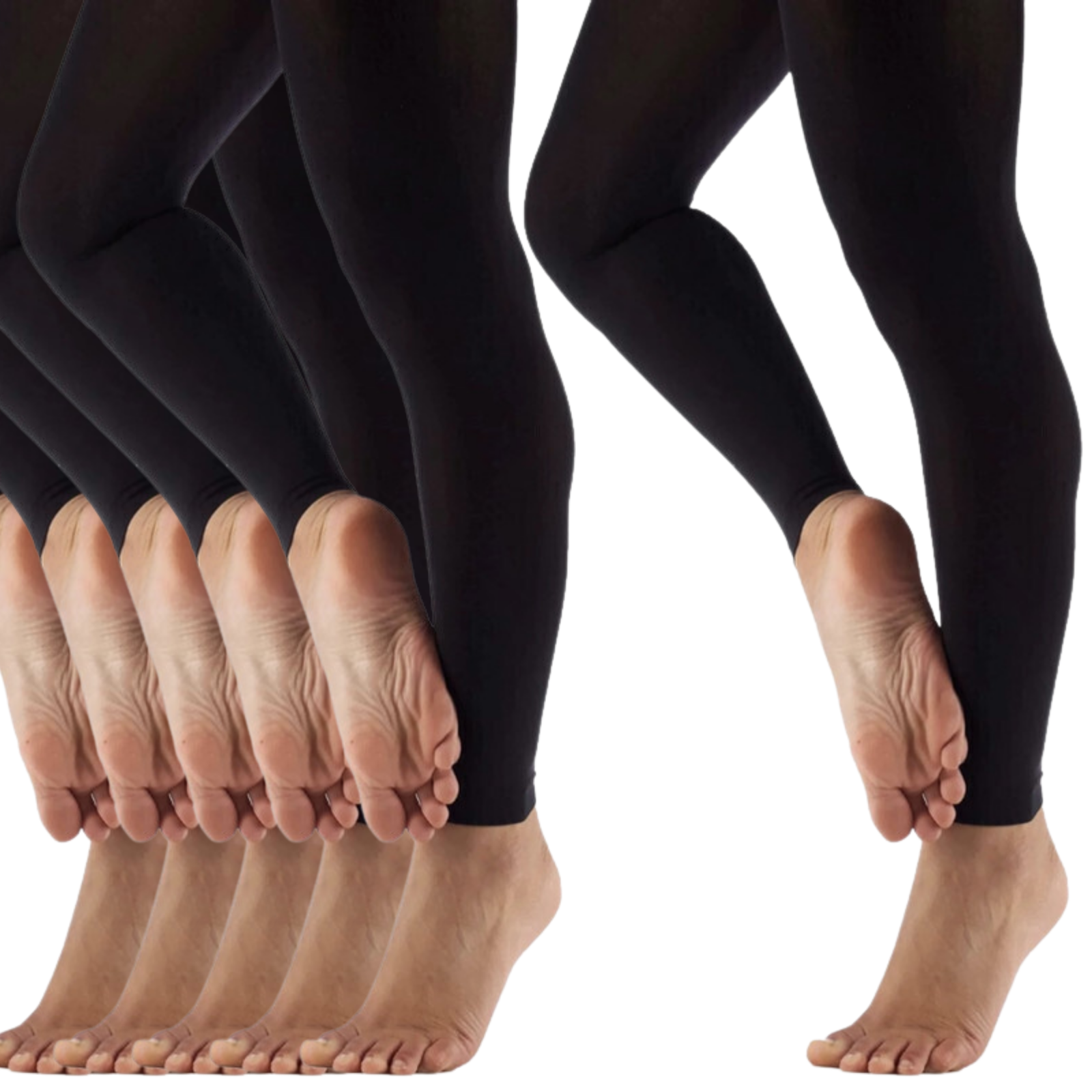 V563-SO-111-12PCS-202503051510-00 12x Womens Ladies Footless Tights Stockings Pantyhose Leg Hosiery Thermal Bulk - Image 1
