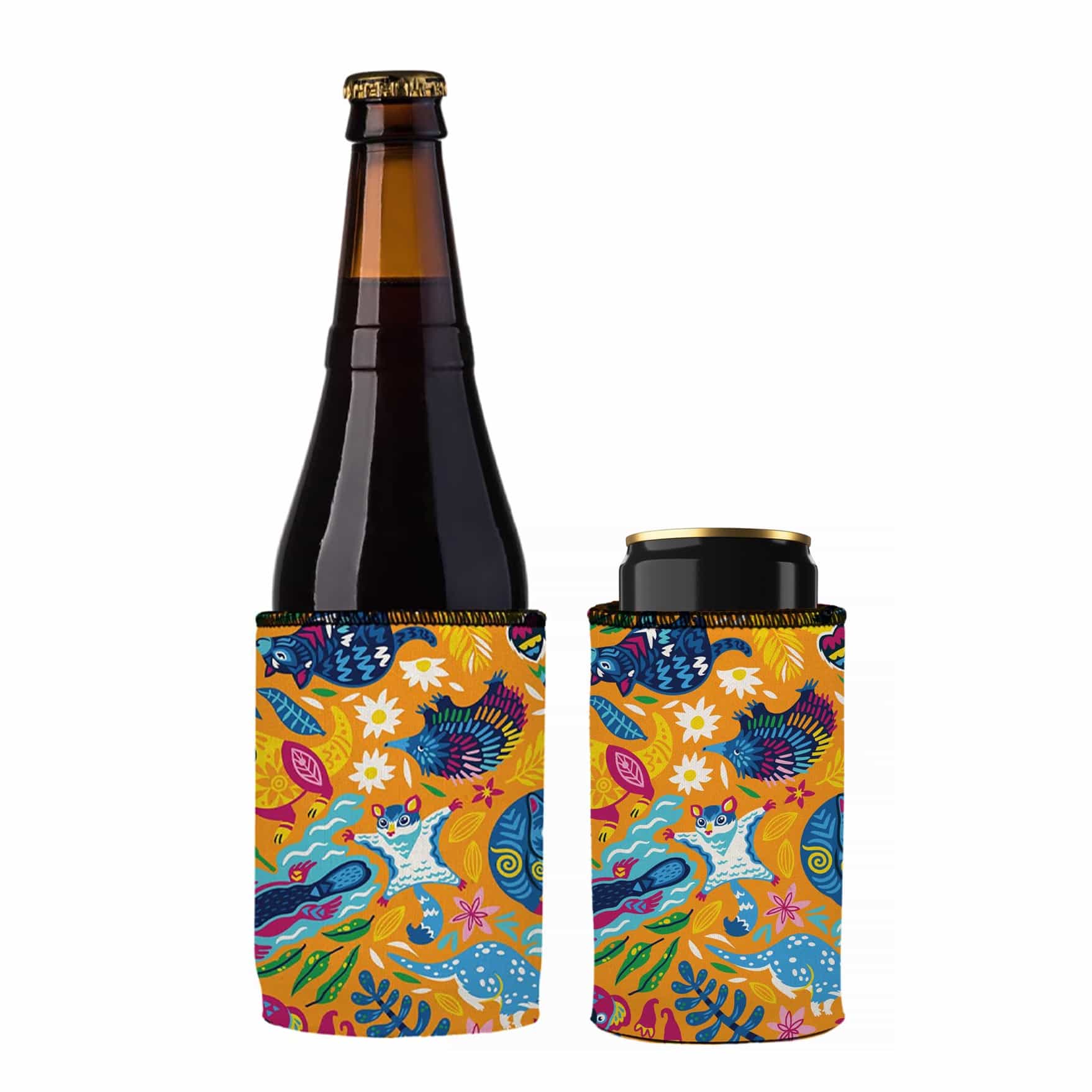 V570-ST-2024-A-2-202503260830-00 Aussie Crawl Stubby Cooler 2-Pack - Standard - Image 1